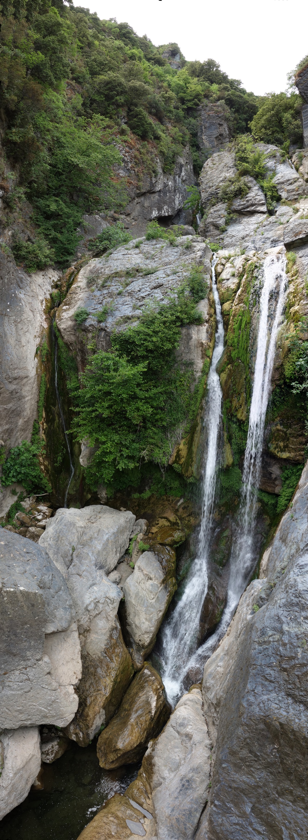 Wasserfall am Cascade de L'Ucelluline