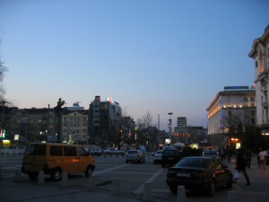 Innenstadt bei Nacht