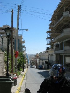 Straßenschluchten in Athen