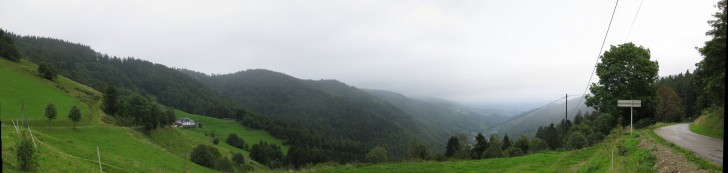 Panoramablick vom Col des Bagenelles