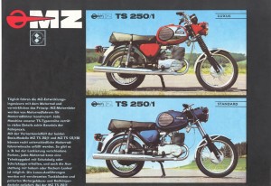 MZ TS 250/1 Plakat